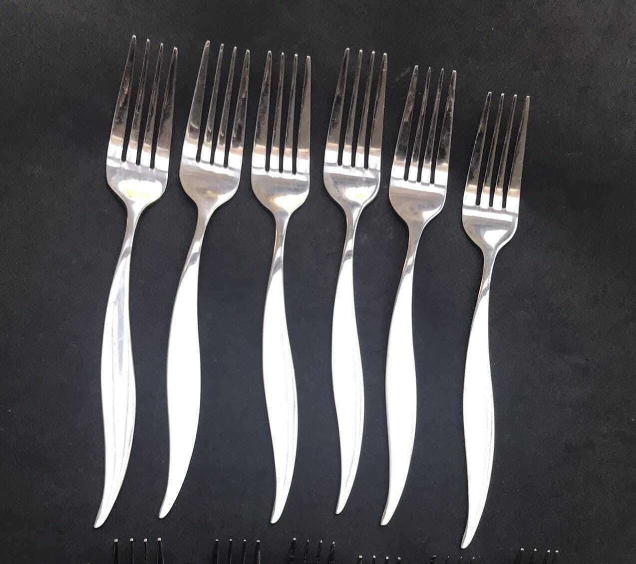 Set 24 Flatware Twist Cutlery Twisted Forged Brutalist Decor Medieval Viking Postmodern Flatware Handmade 6 People Couple Gift Wedding photo Home Decor
