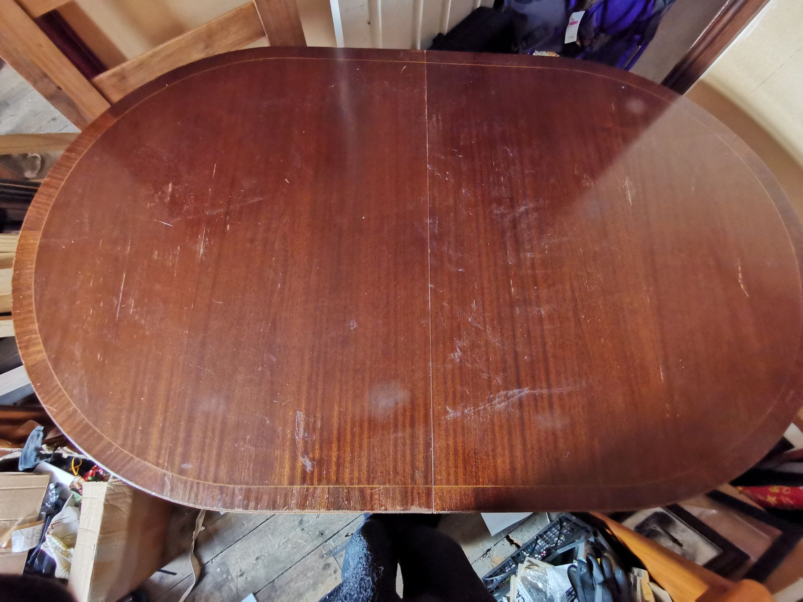 photo buy Twin Pedastal Dining Table. Lion Paw Castors With Extender
