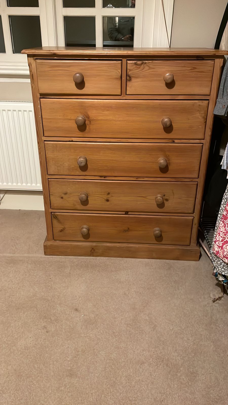 Pine Chest Of Drawers