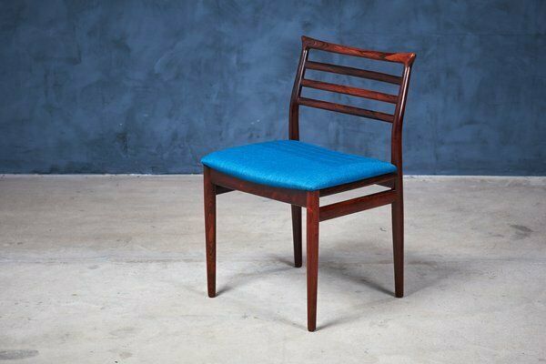 photo vinterior Deense Eetkamerstoelen In Palissanderhout Van Erling Torvits Voor Sorø Stolefabrik, Ca. Jaren 1960, Set Van 6