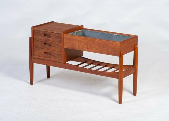 Scandinavian Planter By Arne Wahl Iversen, Denmark, 1960s