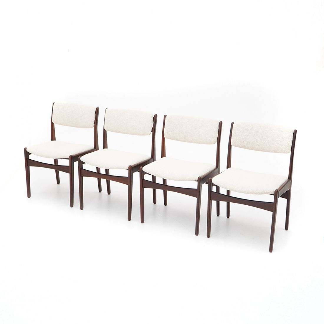 photo for sale 4 Teak Chairs By Poul Volther For Frem Rojle, 1960s