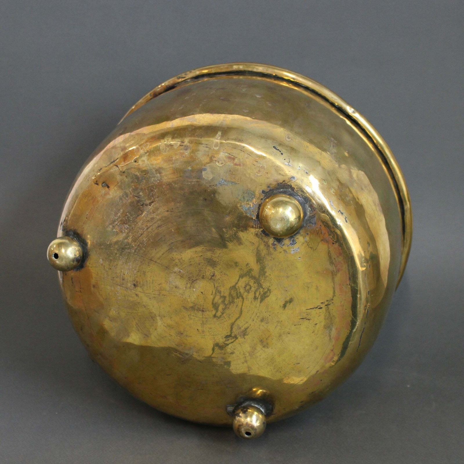 Antique French Brass Cachepot (Circa 1700s) photo 550.0