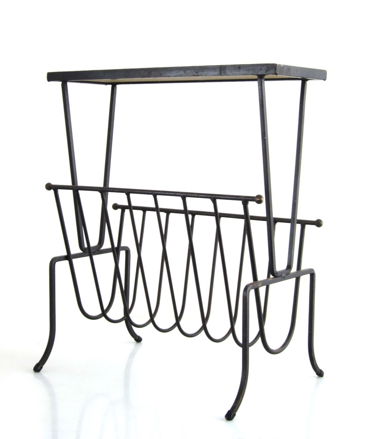 Sixties Mosaic Table Magazine Rack photo vinterior