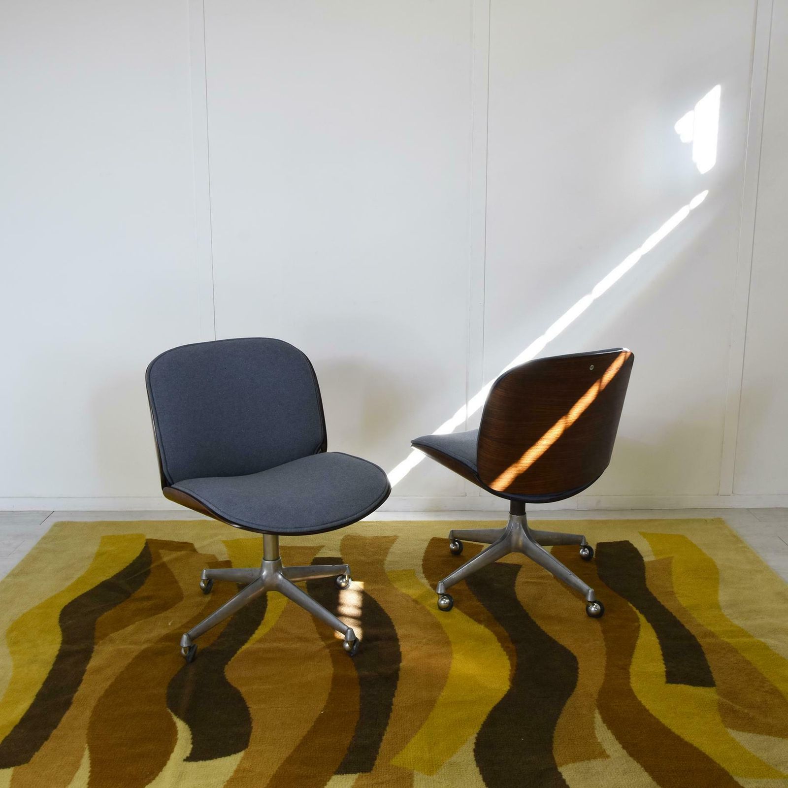 Ico Parisi Chairs For Mim Rome 1970s photo furniture