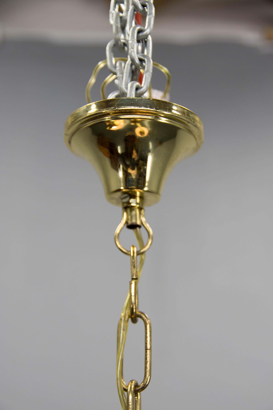 Mid Century Italian Chandelier, Italy, 1970s photo vinterior
