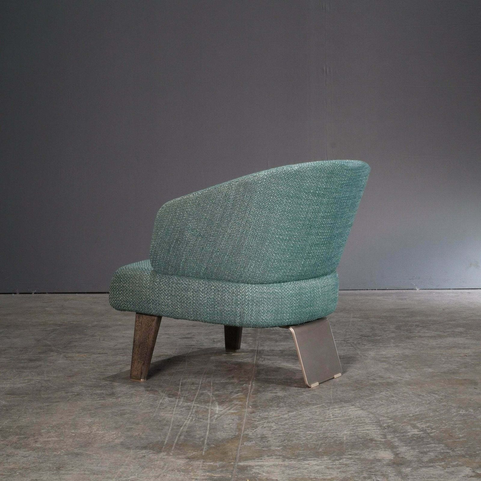 Minotti Green Aston Armchair By Rodolfo Dordoni photo Furniture