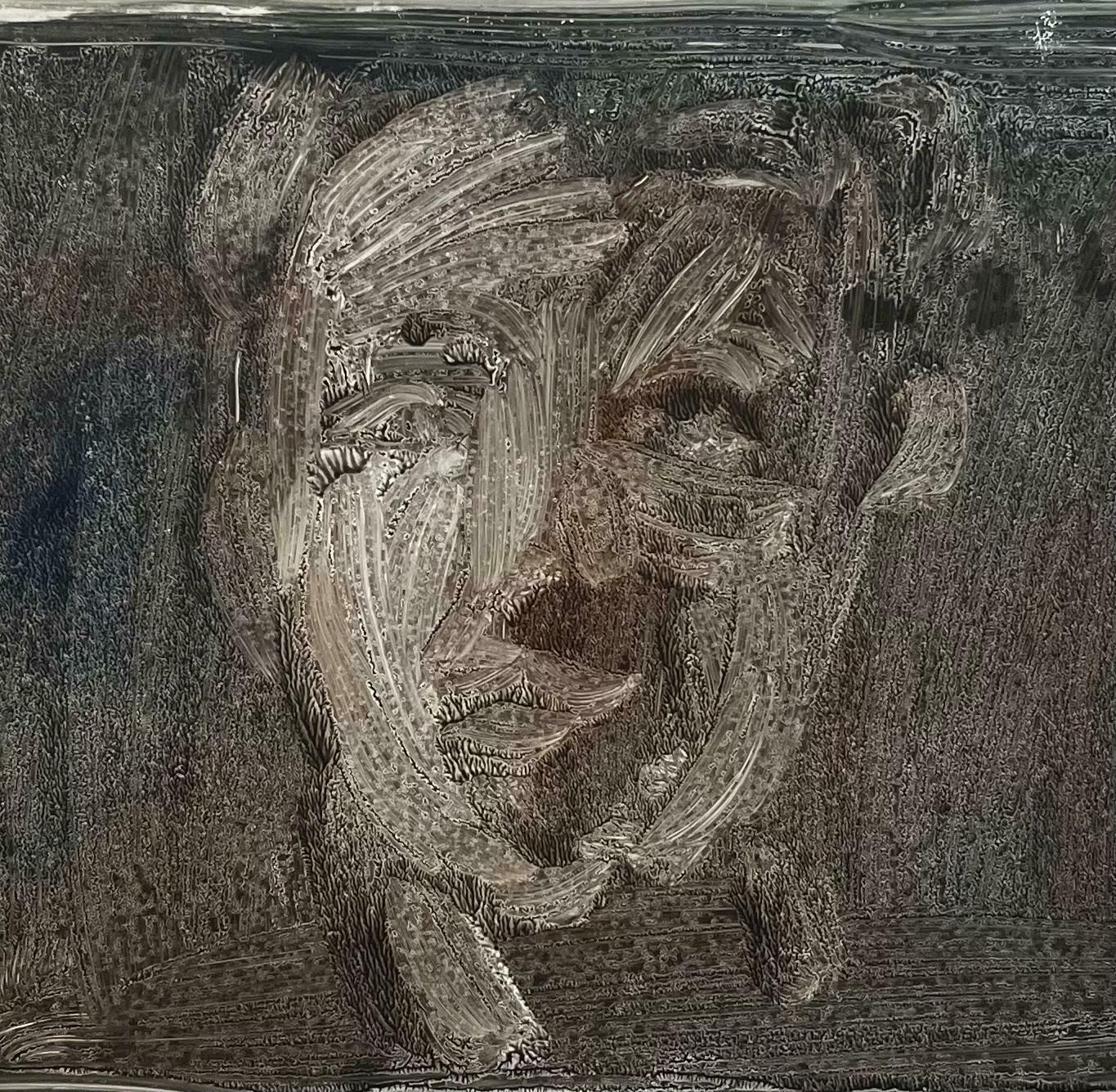 Robert Ladouoriginal French Abstract Portrait20th Century photo for sale