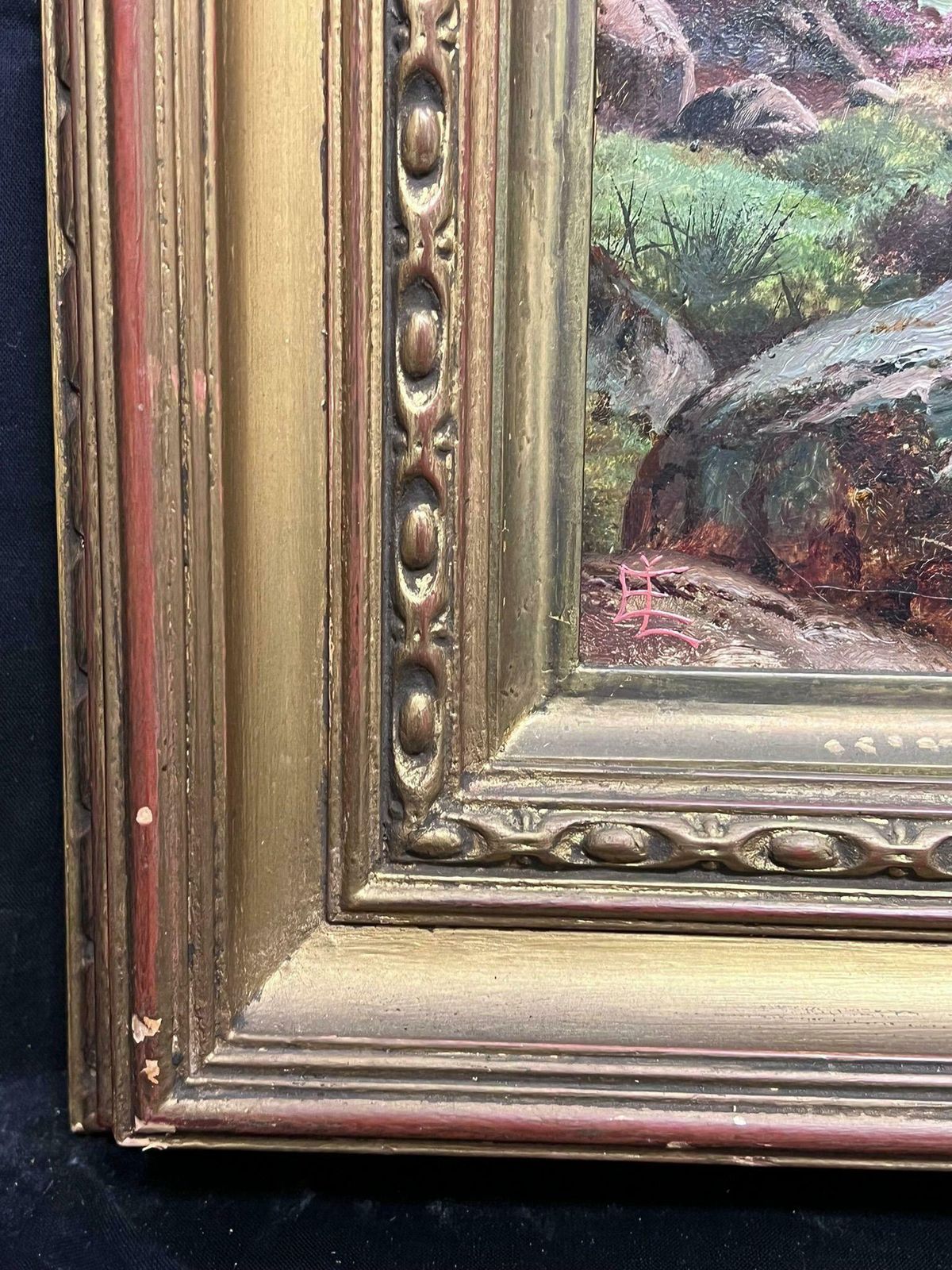 1883.0 Edwin Longstaffehighland Cattle In Majestic Mountain Landscape Victorian Oil Painting Glencoe photo