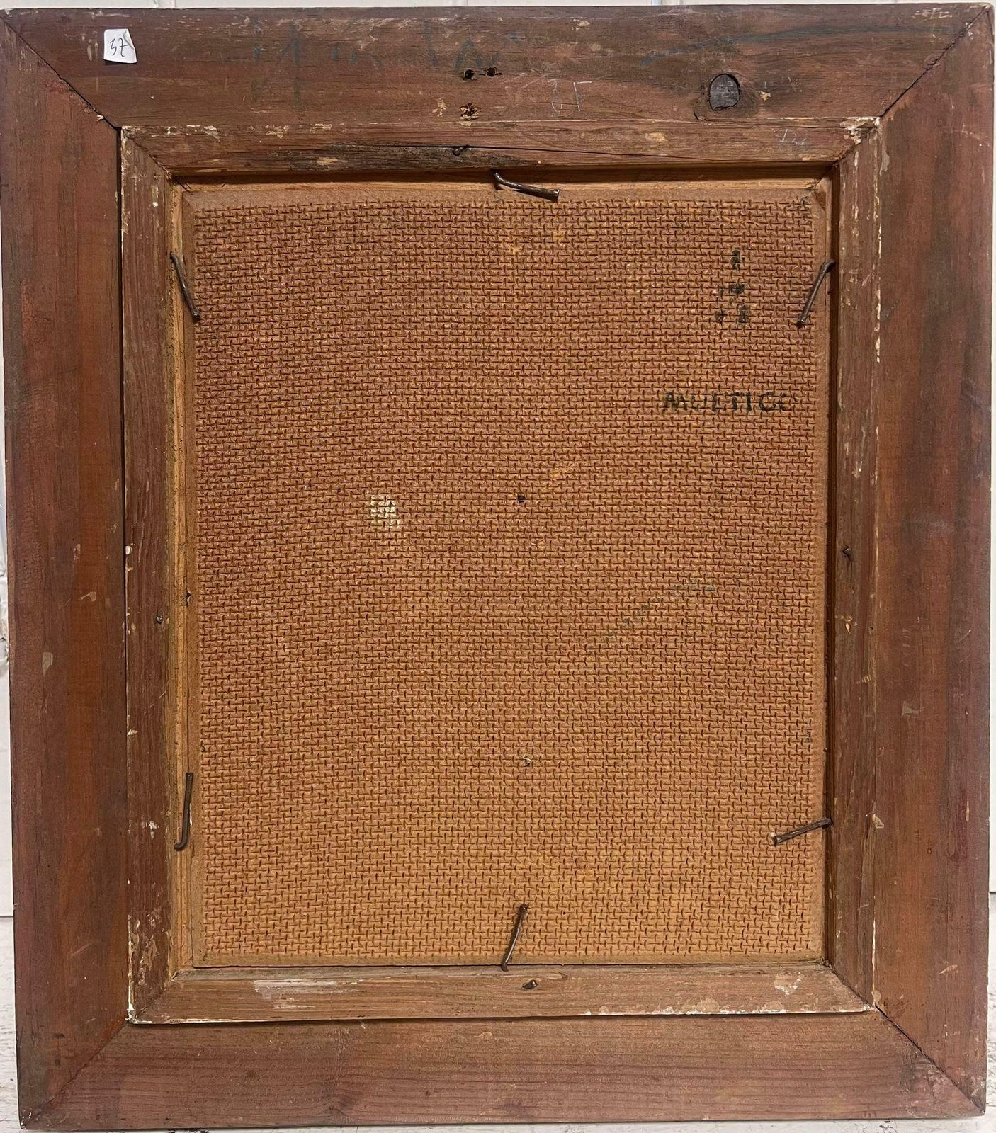photo furniture French Schoolmid 20th Century French Signed Oil Sacre Couer Montmartre Paris Original Frame