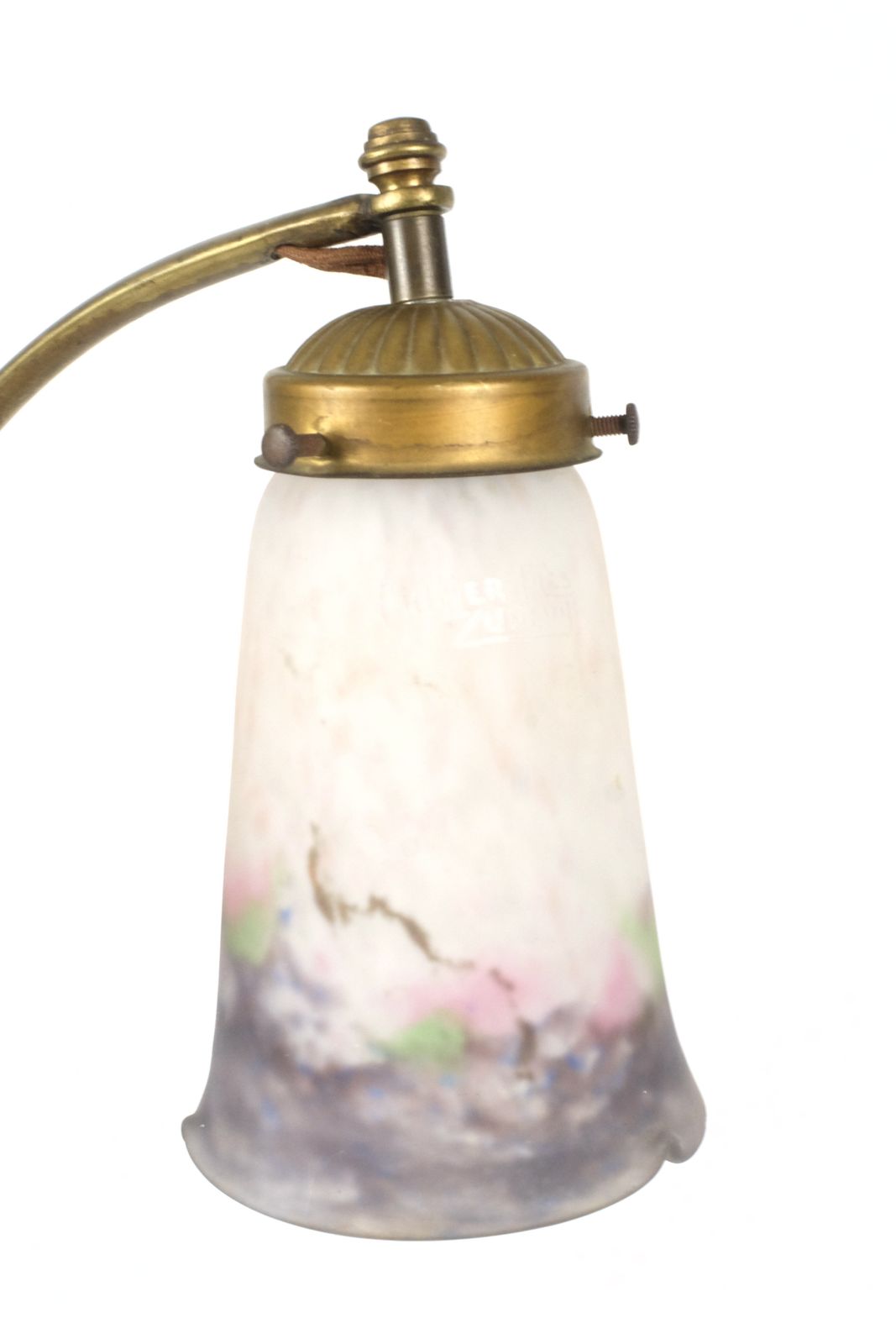 An Art Nouveau Muller Frères Lamp photo 720.0