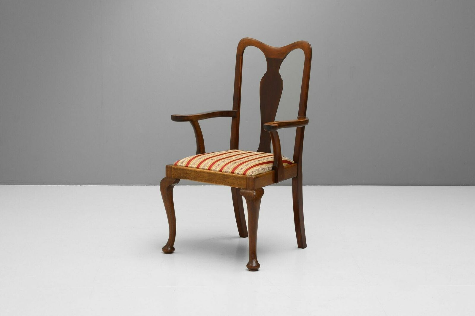 Queen Anne Style Armchair, 1970s