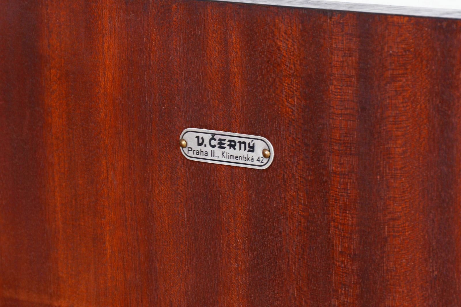 3450.0 Restored Art Deco Writing Desk, By Robert Slezak, Oak, Chrome, Czech, 1930s photo