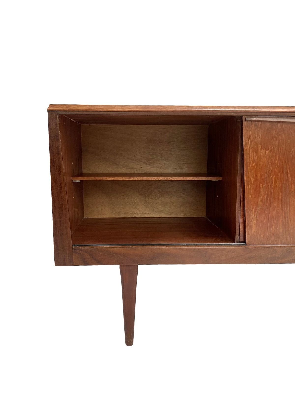 Furniture British Elliots Of Newbury For Royal Heritage Furniture Long Teak Sideboard Credenza Mid Century 1960s photo