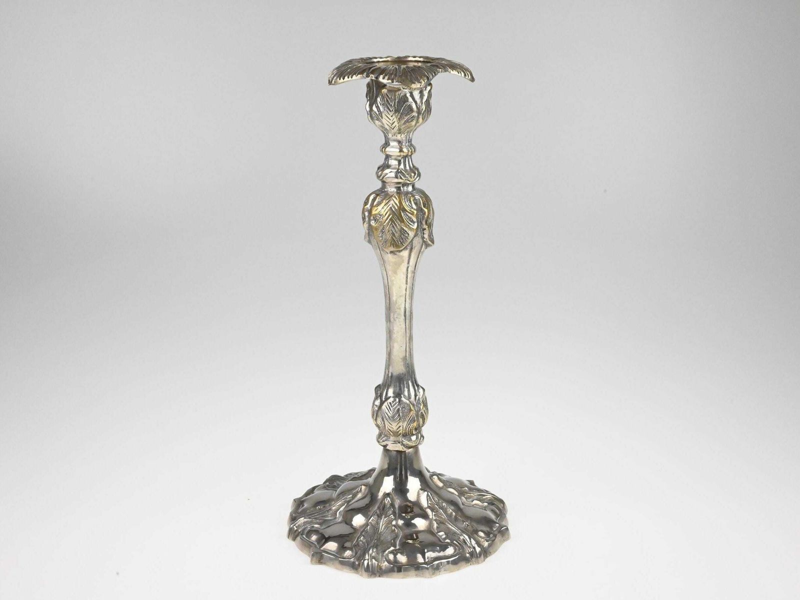 Antique Brass Candle Holder, Brass Candle Holder, Candle Holder, Ornate Candle Holder, Antique Lighting, Collectible Candle Holder photo for sale