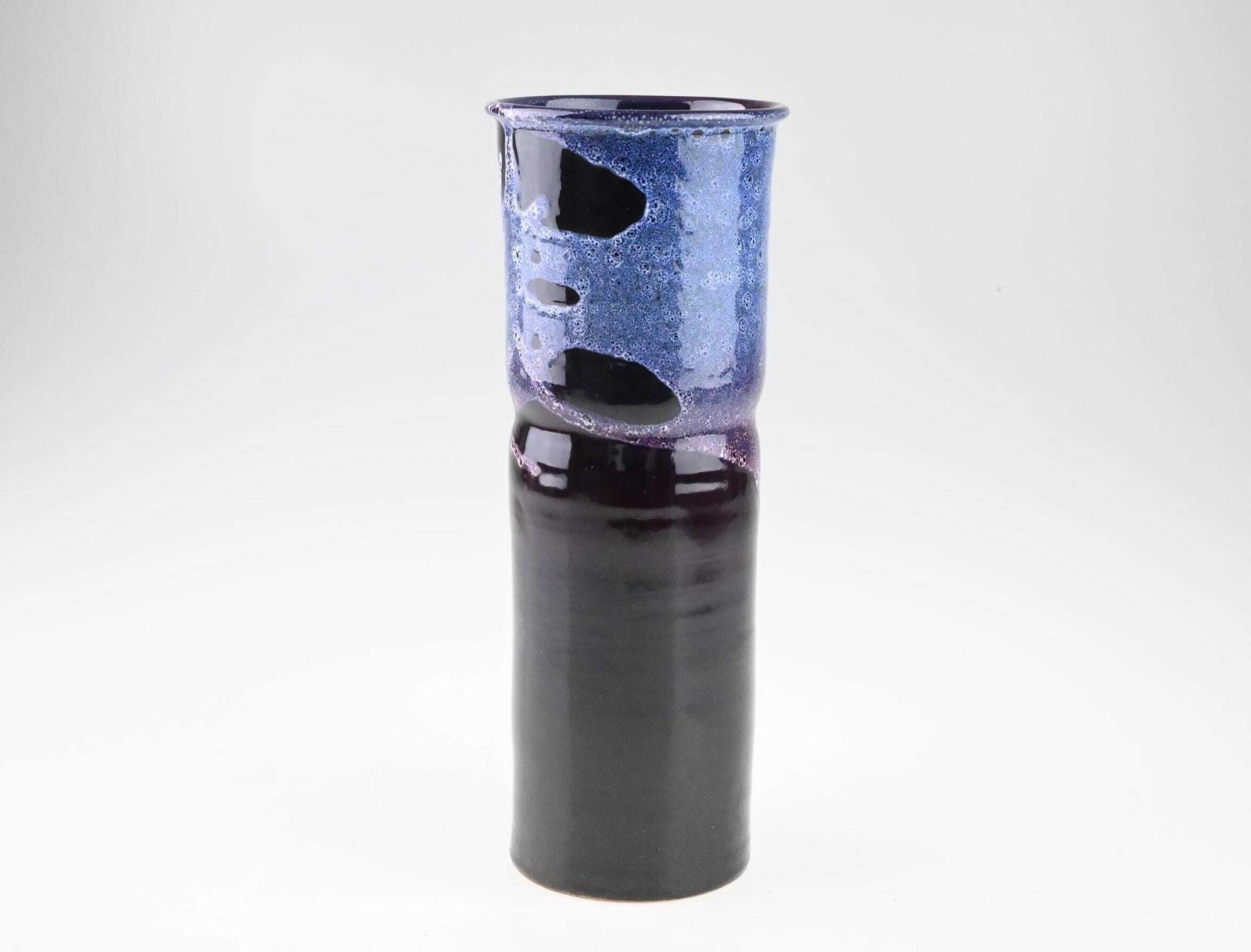 Ceramic Flower Vase, Mid Century Modernist Vase, Czech Pottery, Purple Ceramic Vase, Ceramic Vase, Pottery Vase, Mid Century, Vintage Vase photo furniture