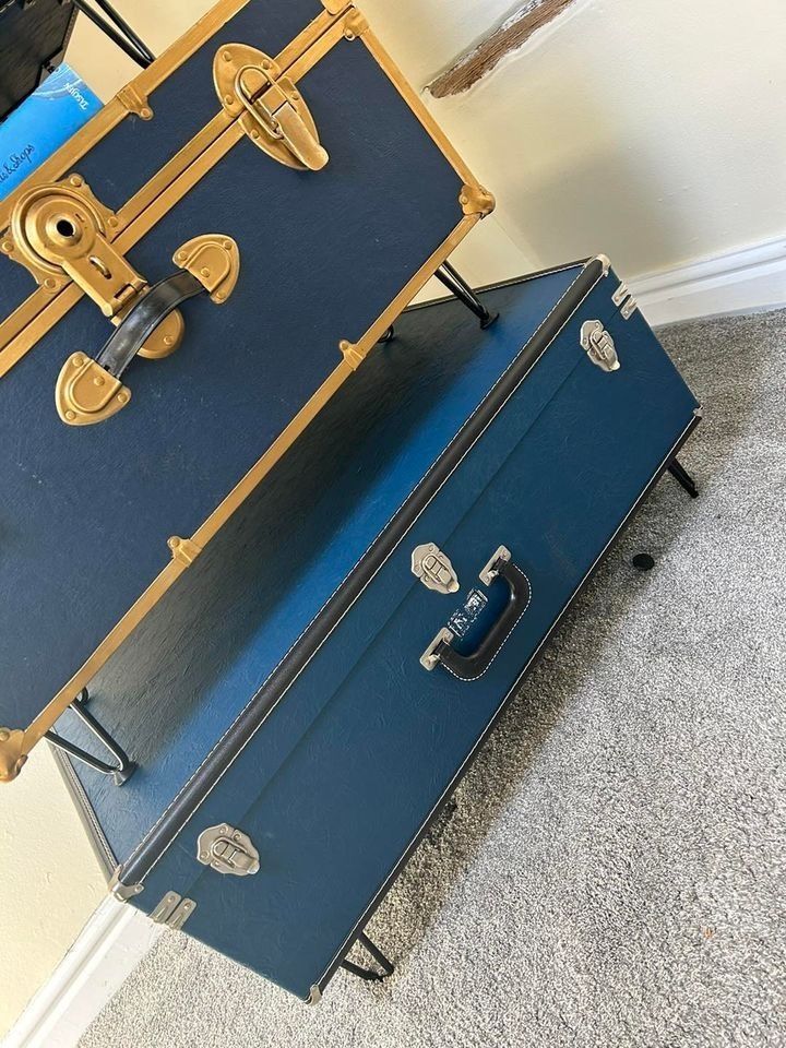 Quirky Nest Of Traveller’s Trunk Tables. photo Furniture