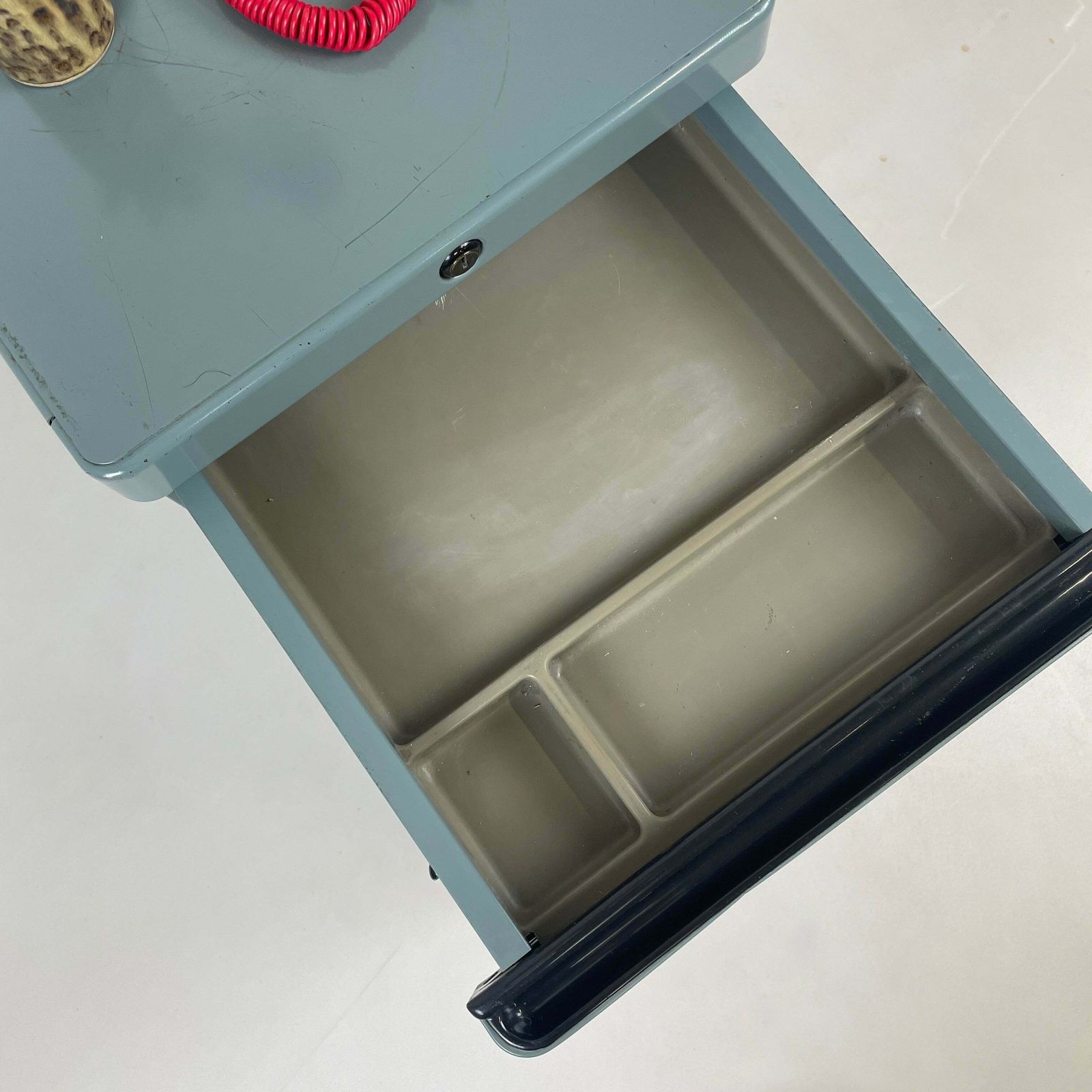 Vintage Filing Cabinet Drawers In Grey photo buy