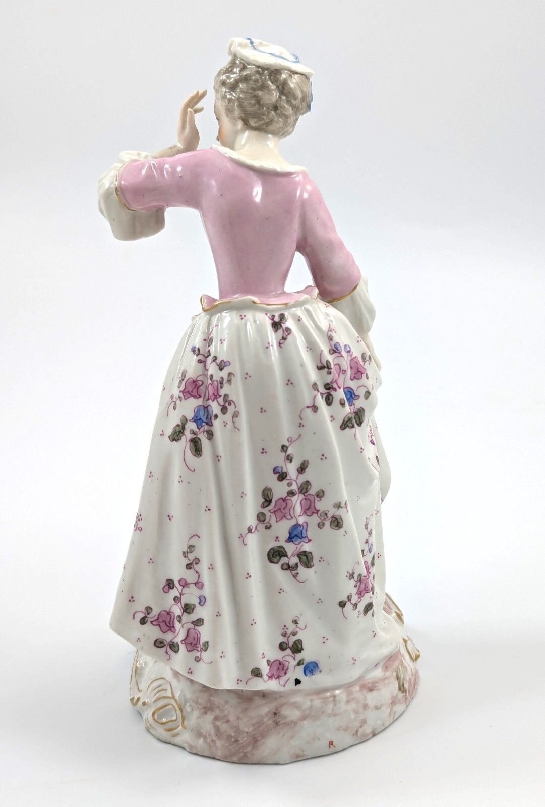Antique Porcelain Figurine Of Young Woman, Samson, France, C. 1860. photo Home Decor