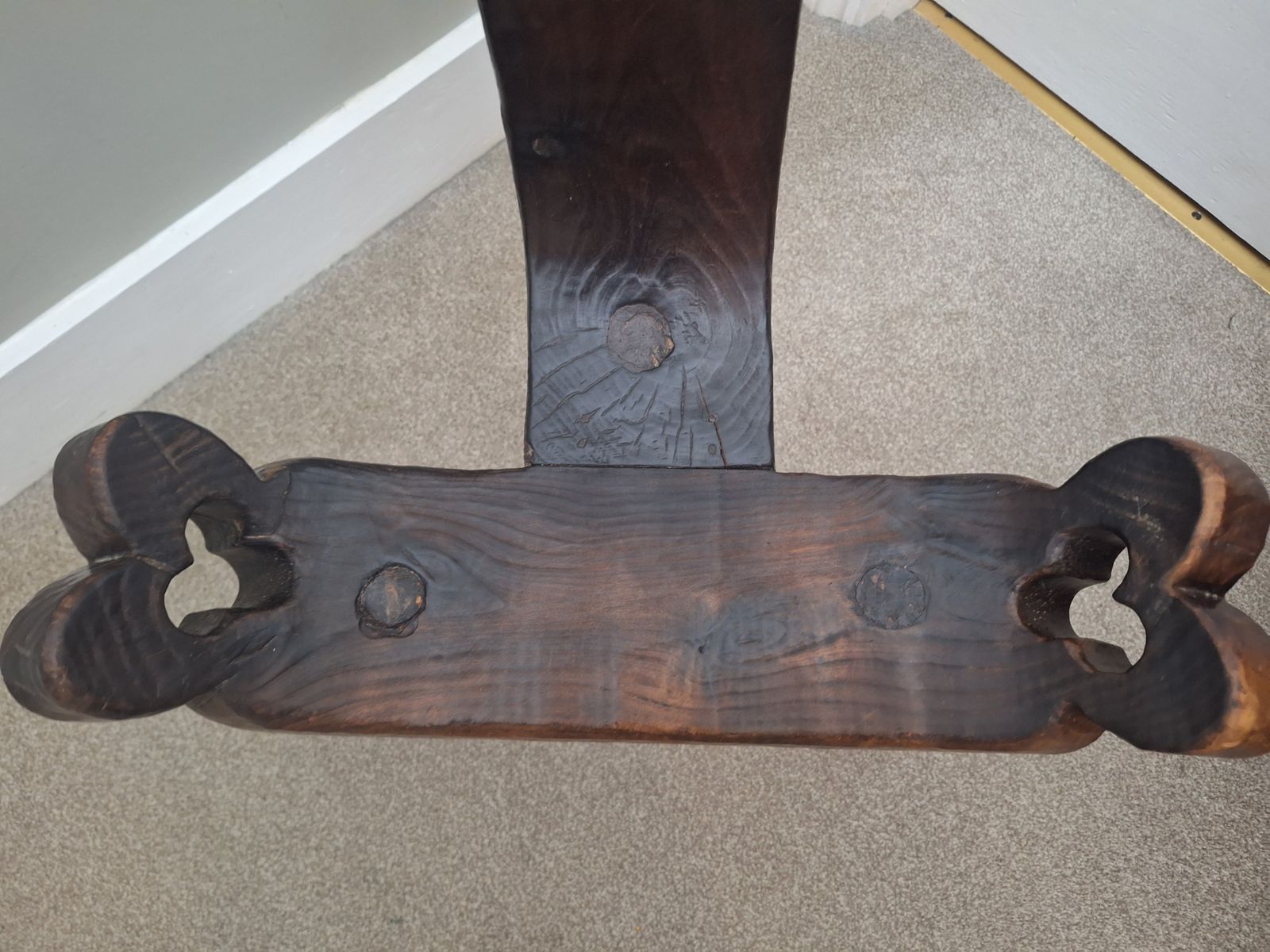 Vintage Baroque Spanish Birthing Chair photo 100.0