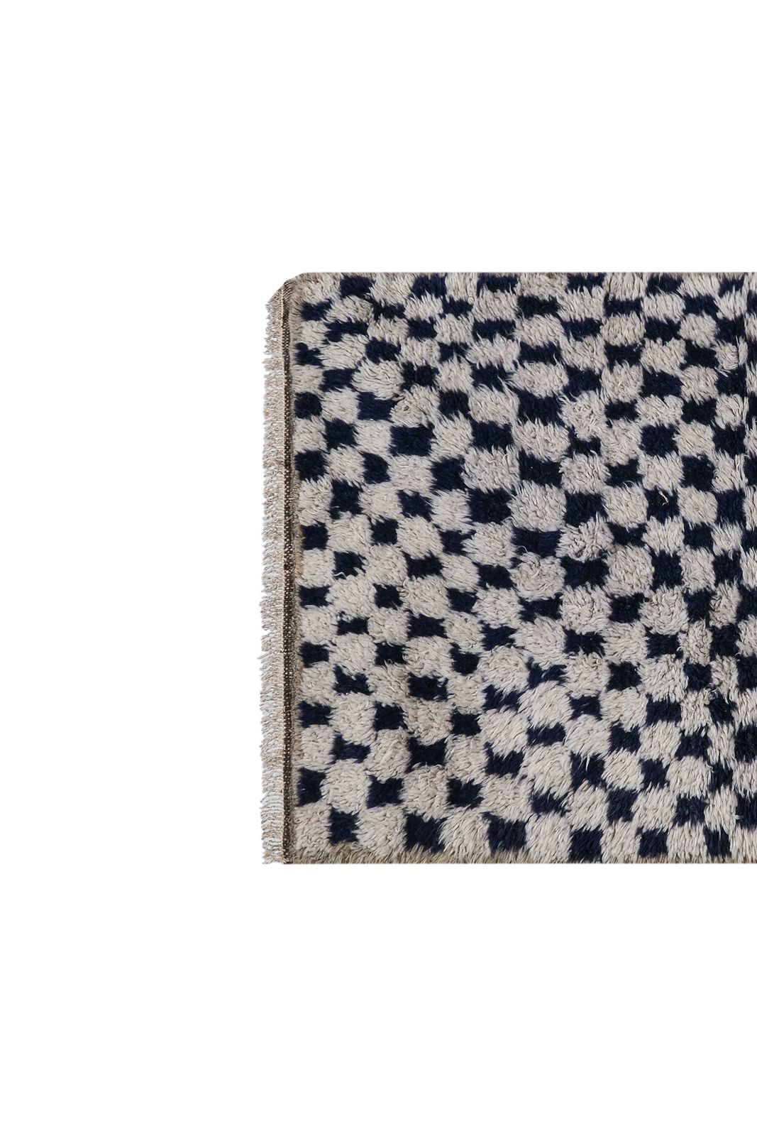 1980s Turkish Mohair And Wool Tulu Shag Rug 2'5'' X 4'6'' photo Textiles