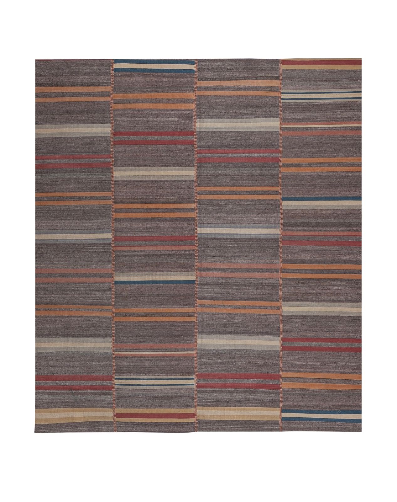 Decorative Oversized Turkish Kilim Rug 9' X 10'3''