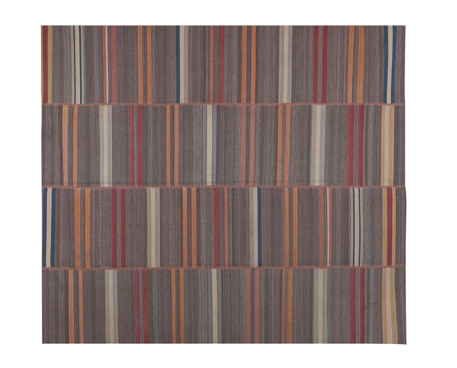 photo furniture Decorative Oversized Turkish Kilim Rug 9' X 10'3''