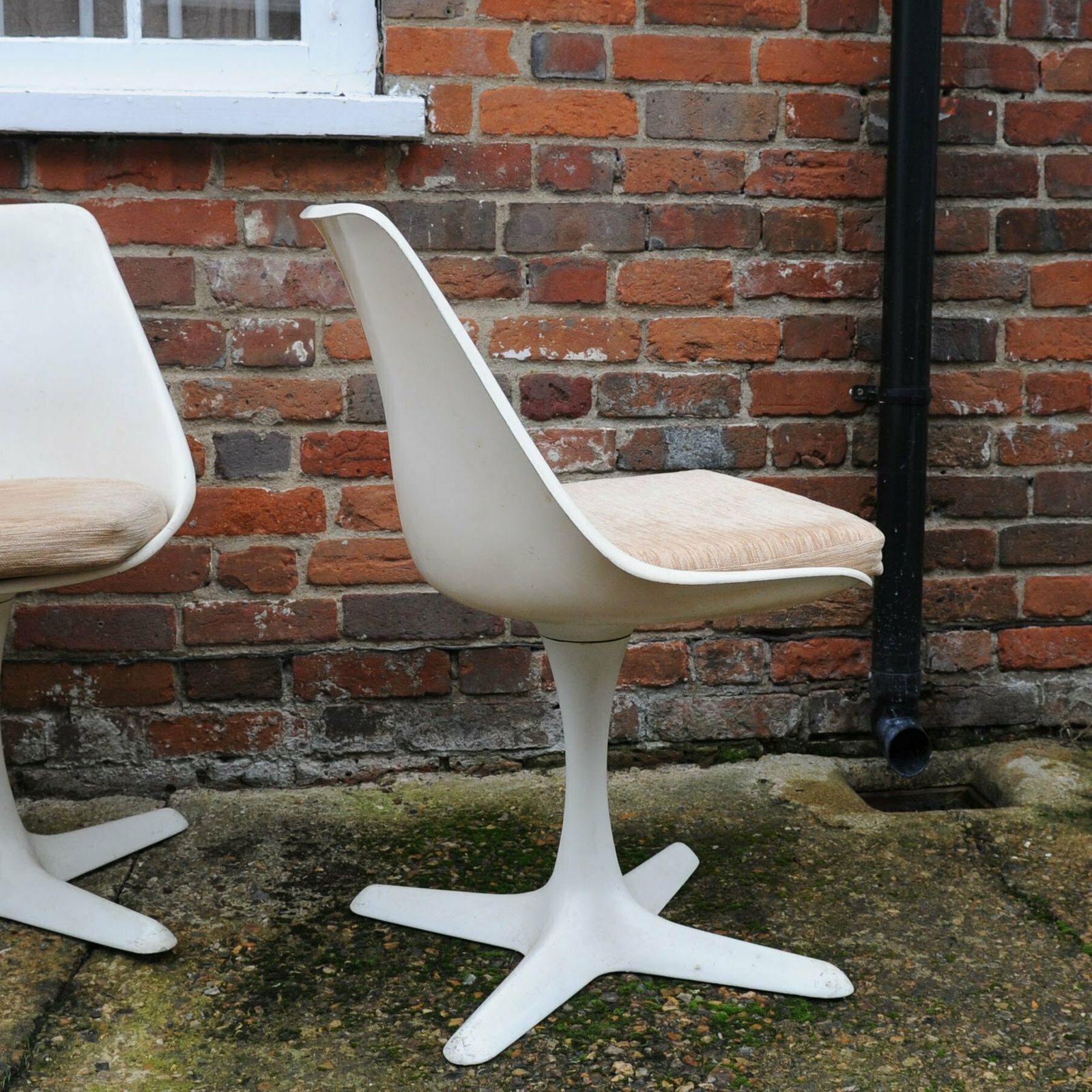 photo vinterior 103 Aluminium Tulip Chairs By Maurice Burke For Arkana, 1960s, Set Of 6