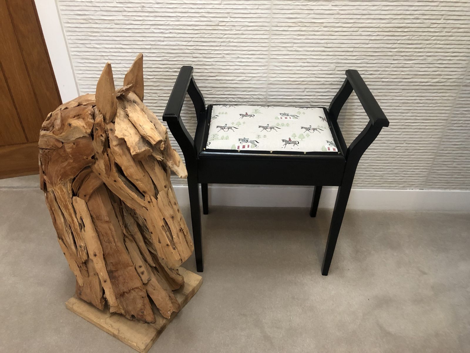 photo for sale Beautifully Renovated Sophie Allport Show Jumping / Equestrian Fabric