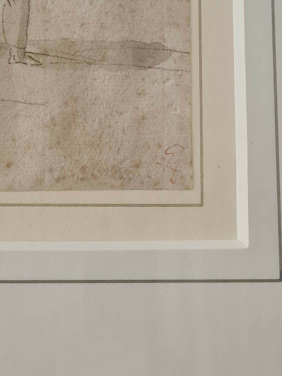 17th Century, Pen & Ink Wash Painting, Northern European School. photo for sale