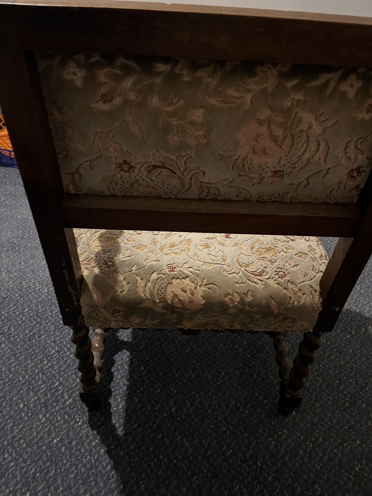 Scottish Carved Antique Chair photo for sale