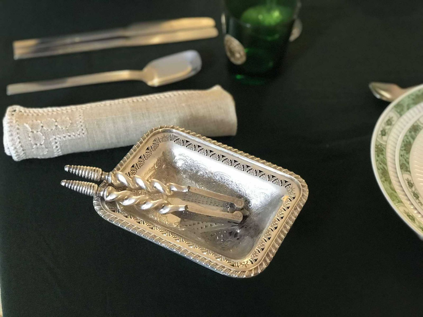 Sweets Bowl Pedestal Plate Ring Dish Silver Plated Catchall Nut Dish Keys Cookies Dish Edwardian Silver Plated Gift For Her Barker Ellis photo vinterior