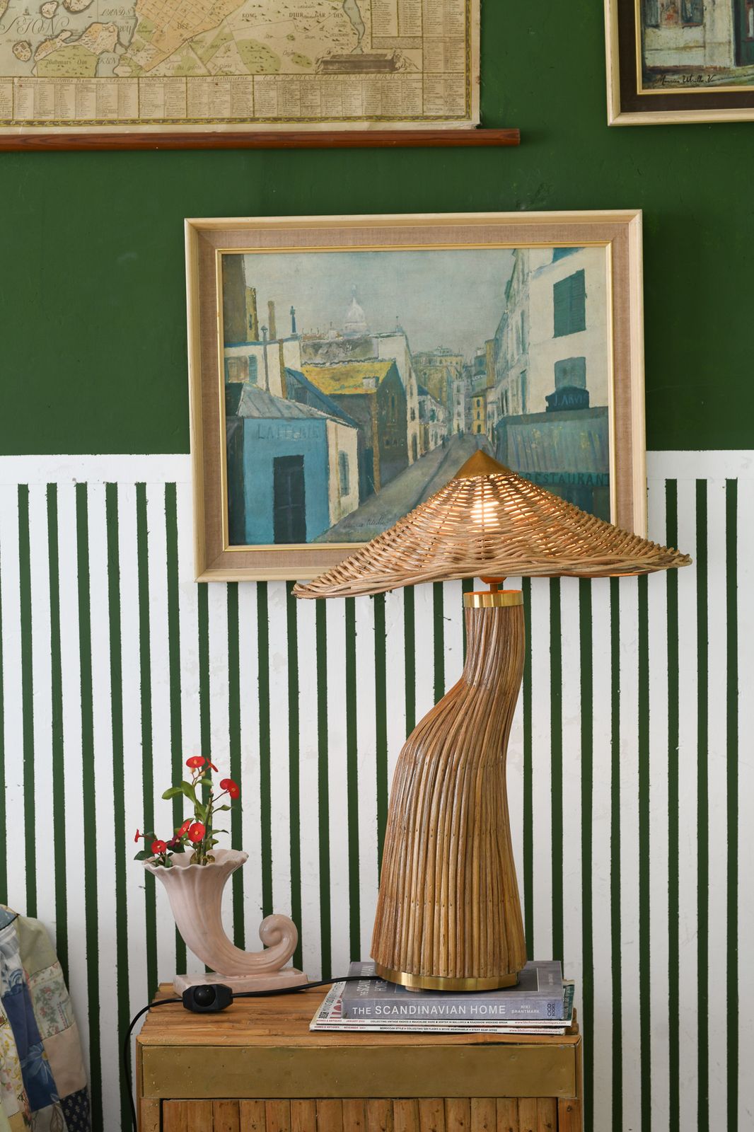 Shroom Table Lamp Mid Century Modern photo for sale