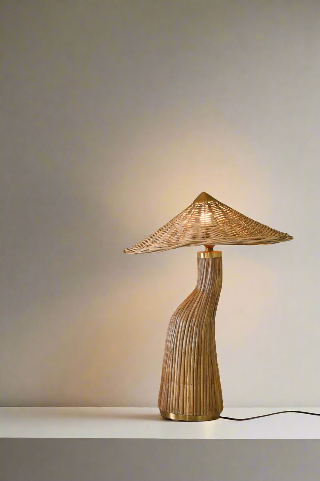 Shroom Table Lamp Mid Century Modern