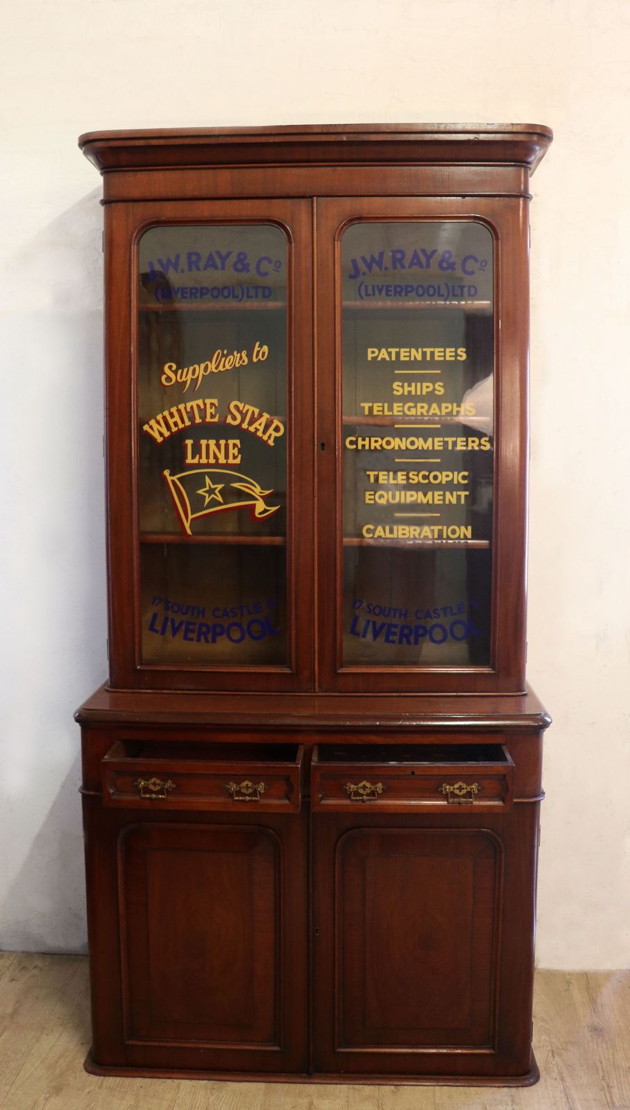 A Fabulous Late Victorian Mahogany Bookcase Cabinet. photo furniture