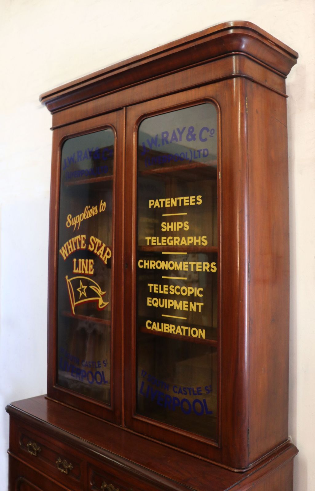 A Fabulous Late Victorian Mahogany Bookcase Cabinet. photo Furniture