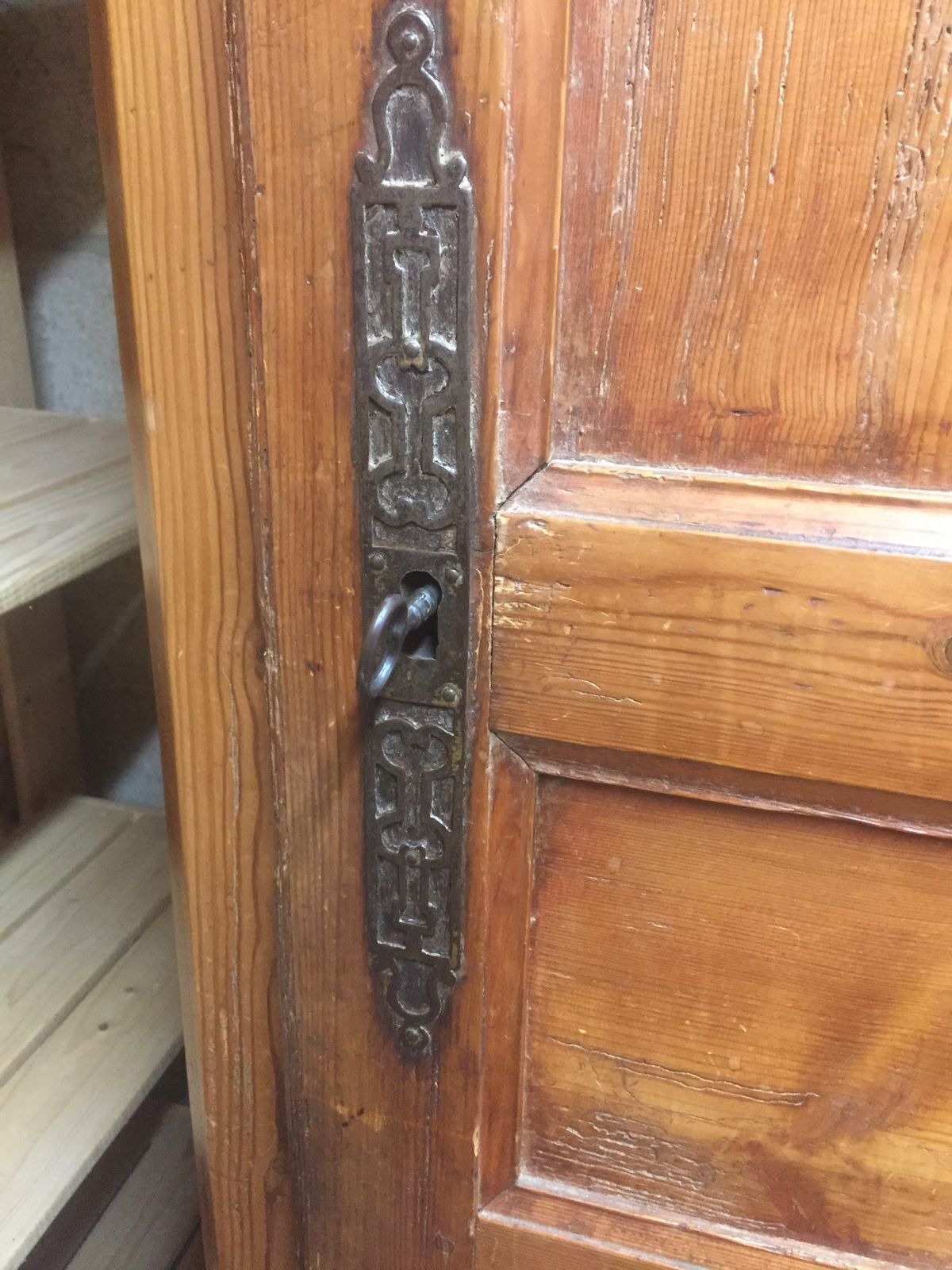 19th Century French Cherry Wood Armoire photo for sale