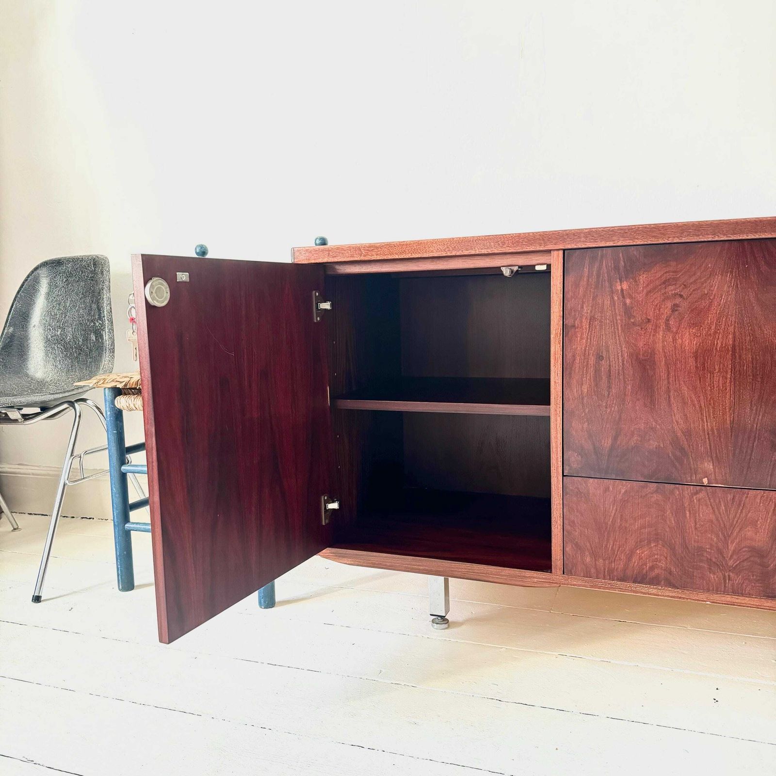 photo furniture 1970s Retro Rosewood And Chrome Gordon Russell Sideboard