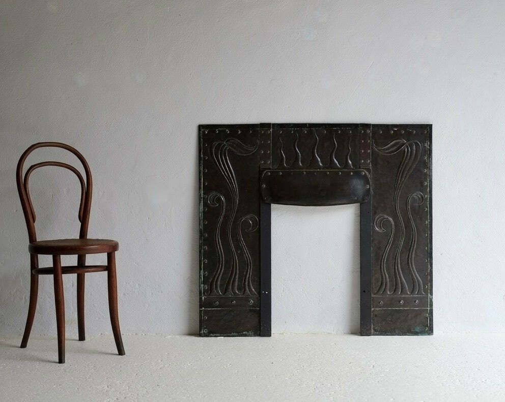 Arts & Crafts Copper Fire Surround photo Home Fixtures
