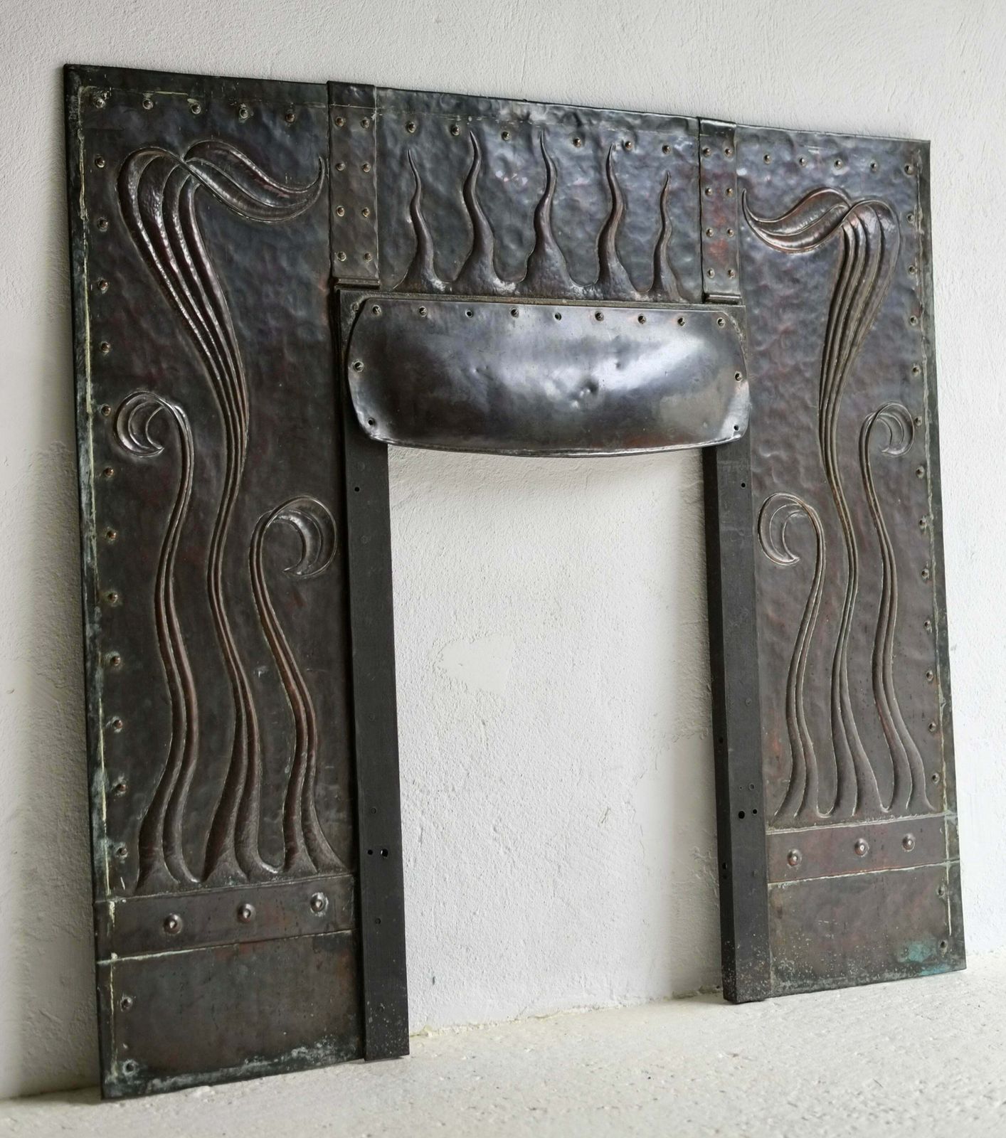 Arts & Crafts Copper Fire Surround photo 7000.0