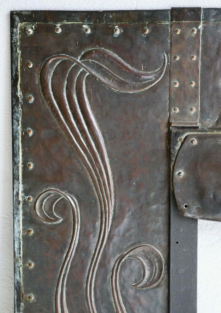 Arts & Crafts Copper Fire Surround photo buy