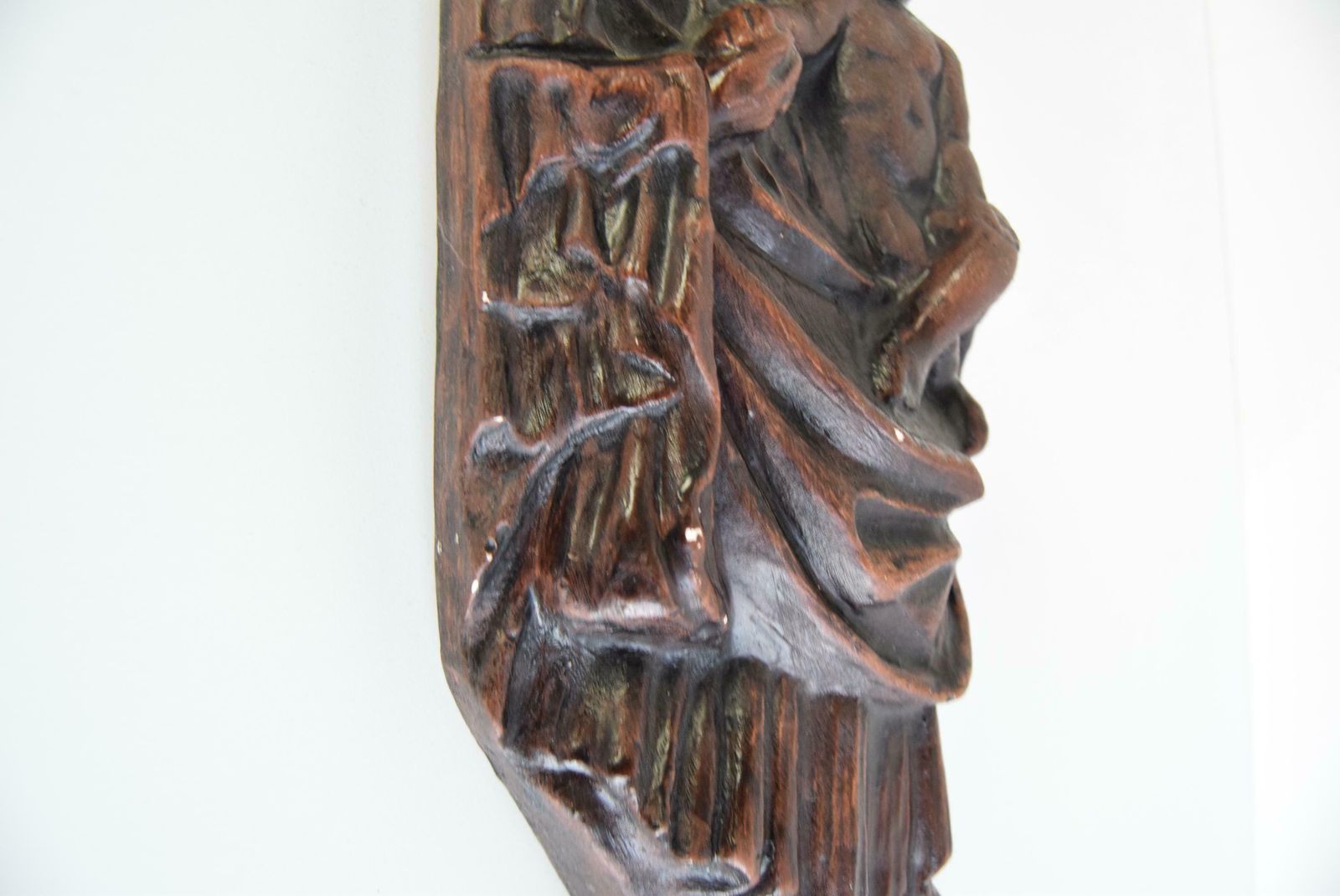 Wall Sculpture Of The Madonna And Child, Circa 1930 photo buy