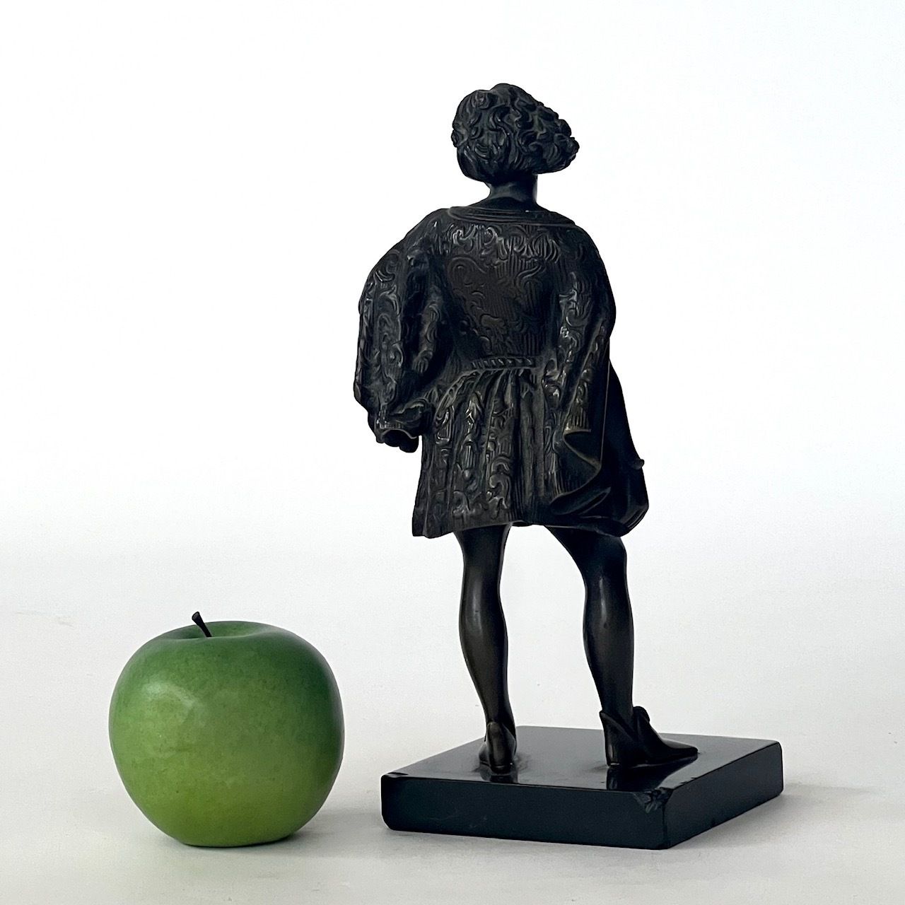 Victorian Bronze Figure, 1800s photo furniture