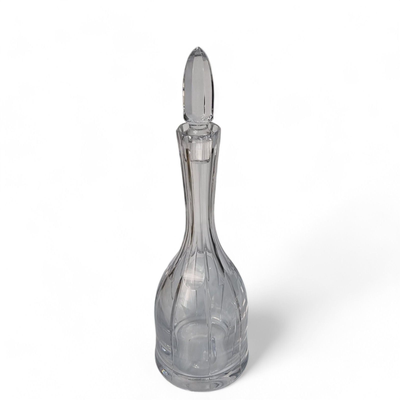 Glass Decanter Art Deco Crystal Cut Glass Decanter Vintage Lyric Cut By Atlantis photo buy