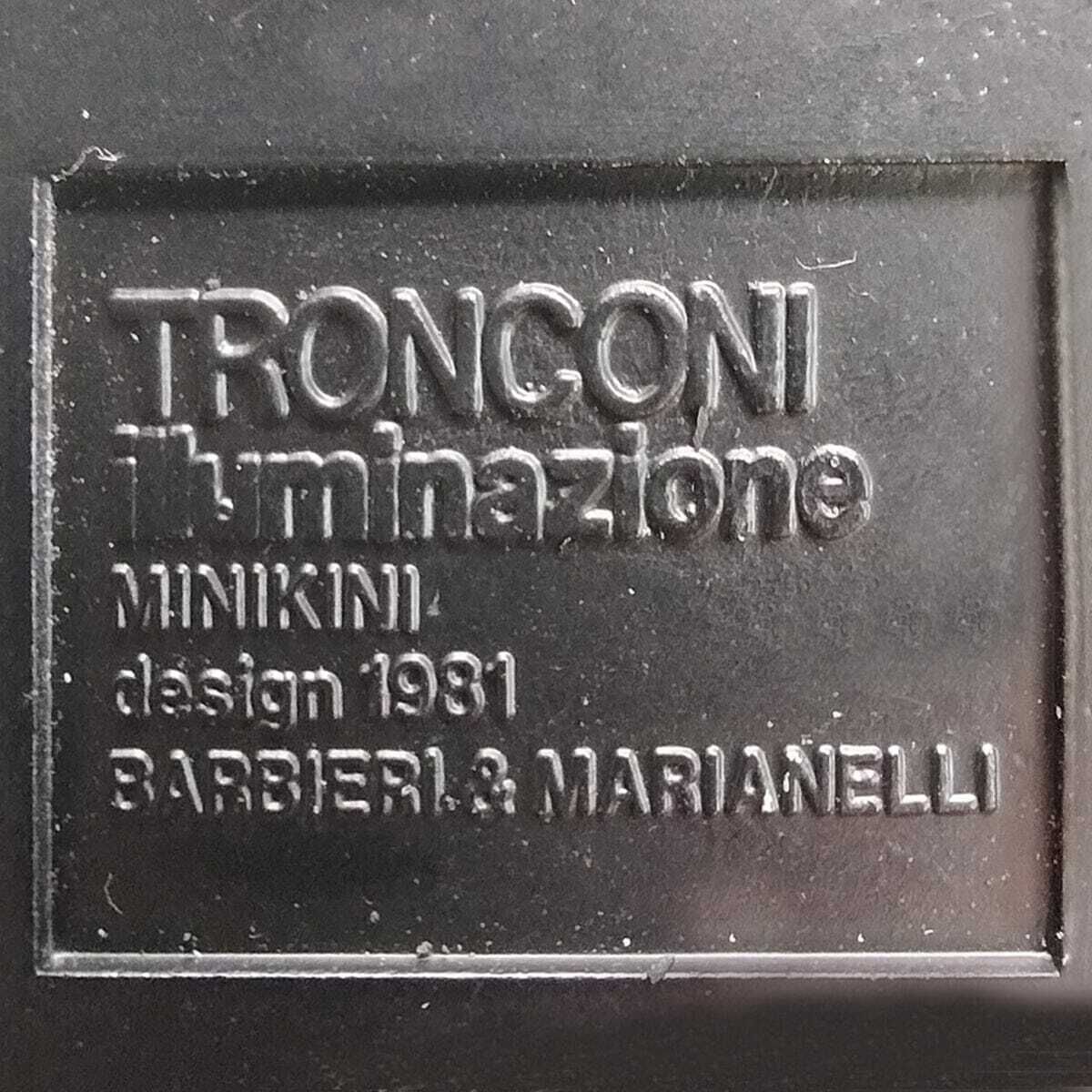 1980s Bikini Table Lamp By Barbieri & Marianelli For Tronconi. Made In Italy photo buy