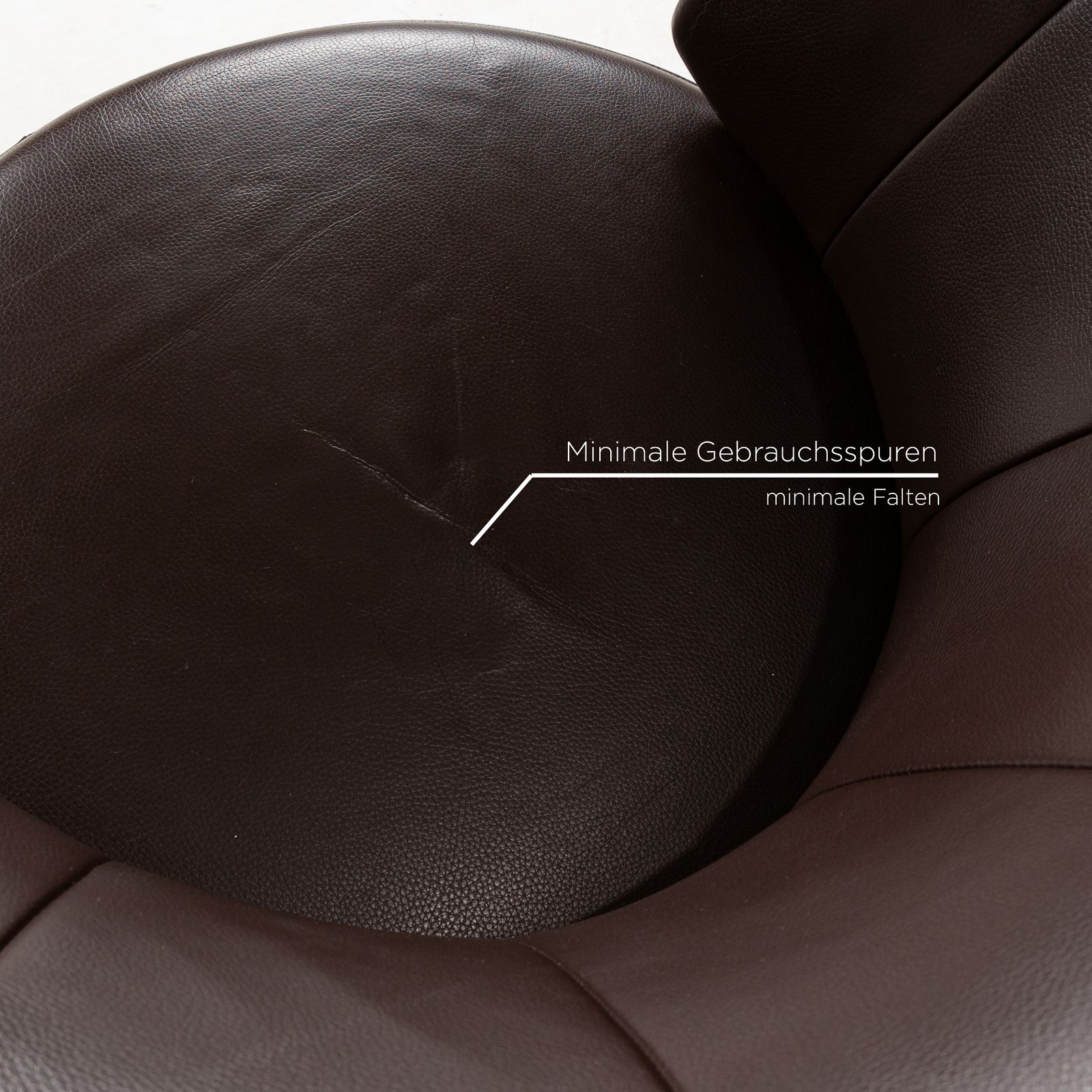 Rolf Benz 684 Leren Fauteuil Bruin photo Meubels
