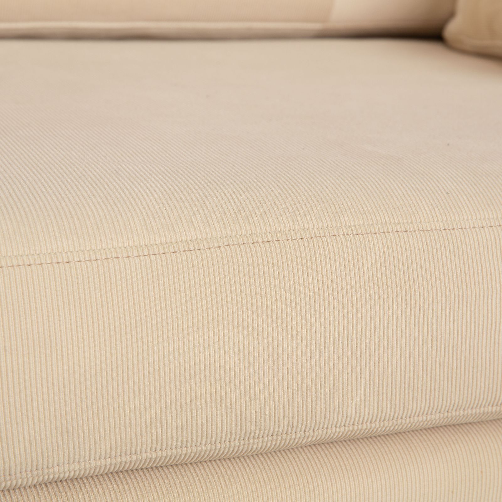Cor Conseta Fabric Two Seater Cream Beige Sofa photo furniture