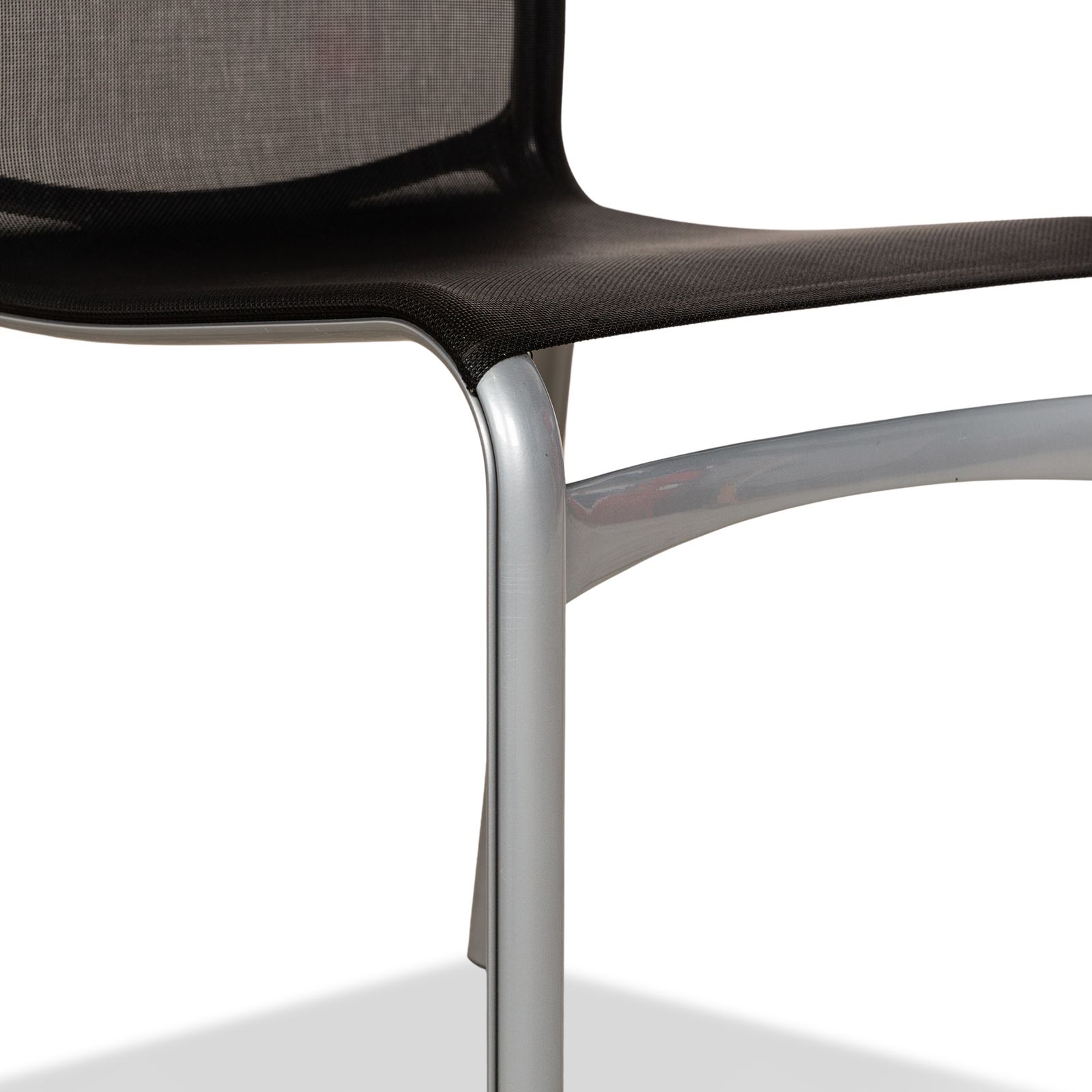 Lot de 6 chaises Alias Highframe 40 en aluminium anthracite photo for sale