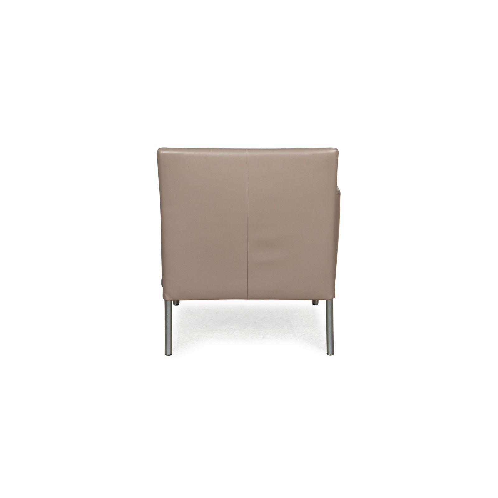 photo for sale Walter Knoll Jason Leather Armchair Brown Brown Gray