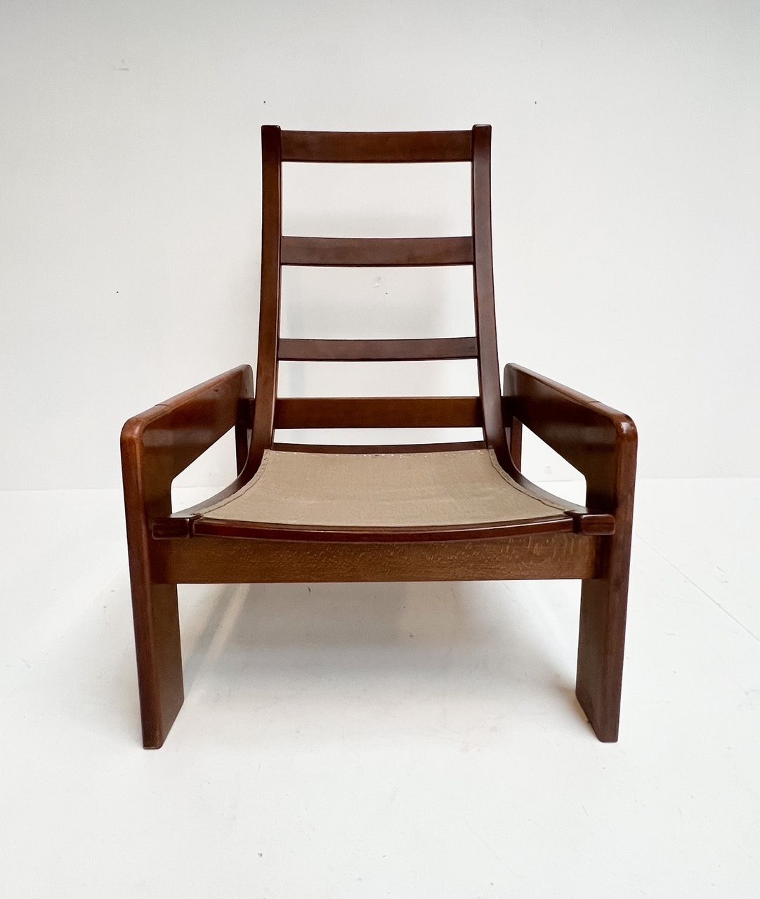 Furniture Re Upholstered Pastoe Armchair, 1960s photo